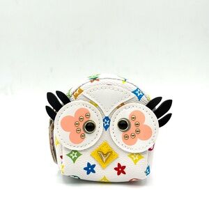 Owl Bag Charm/ Keychain / Coin Pouch NEW! LV Inspired Backpack Fashion Bird